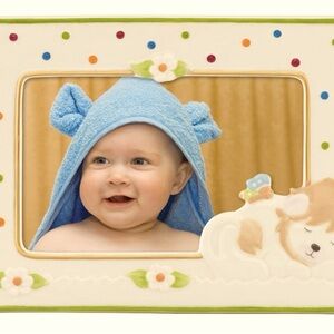 2 Lenox “Jungle Jamboree” Lion 4” by 6” frames (horizontal) Great condition